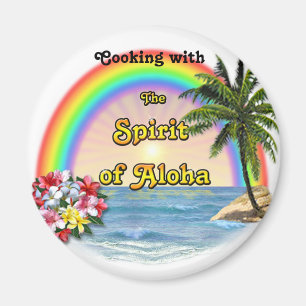 Kochen mit dem Geist von Aloha Magnet