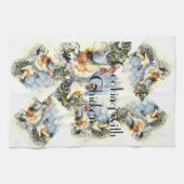 Kochen mit Huhn Geschirrtuch (Horizontal)