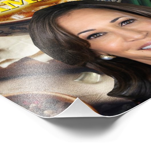 Kochen mit Kamala Fotodruck (Ecke)