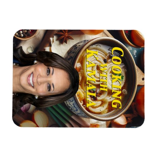 Kochen mit Kamala Magnet (Horizontal)