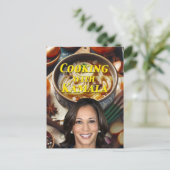Kochen mit Kamala Postkarte (Stehend Vorderseite)