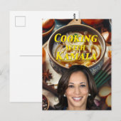 Kochen mit Kamala Postkarte (Vorne/Hinten)