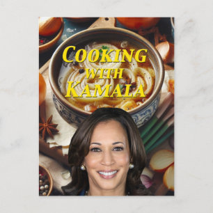 Kochen mit Kamala Postkarte