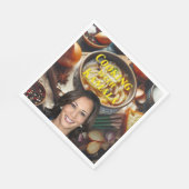 Kochen mit Kamala Serviette (Ecke)