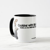 Kochen mit Kaninchen - Tasse (Vorderseite Links)