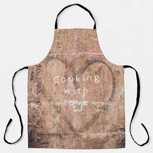 Kochen mit Liebe Schürze (Vorderseite)