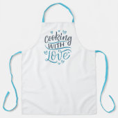 Kochen mit Liebe Schürze (Vorderseite)
