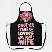 Kochen mit Liebe und Schürze zum Jubiläum für Ihre (Vorderseite)