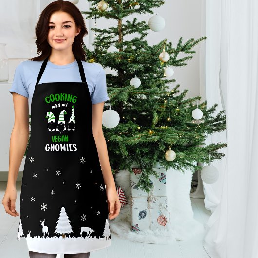 Kochen mit meinen Veganen Gnomen, Vegane Küche Sch Schürze