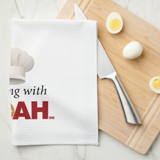 Kochen mit NOAH Küchentuch (Viertel Falte)