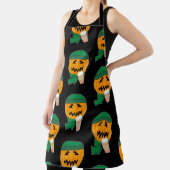Kochen mit Pumpkin Hipster Jack Halloween Schürze (InSitu)