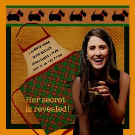 Kochen mit Schottland Schürze