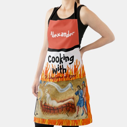 Kochen mit St. Lawrence All-over-Print-Schürze Schürze (InSitu)