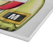 Kochen mit WEIN Schneidebrett (Ecke)