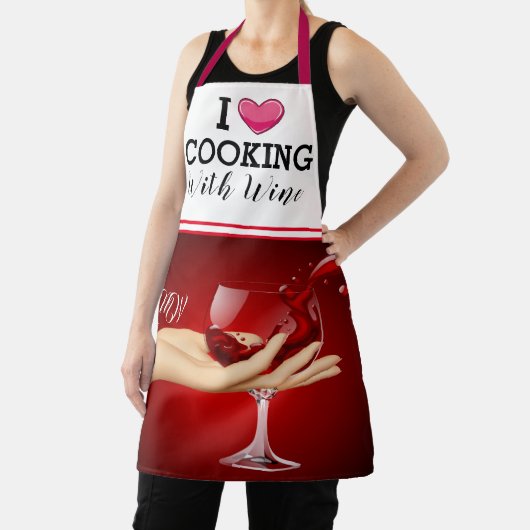 Kochen mit WEIN Schürze (InSitu)