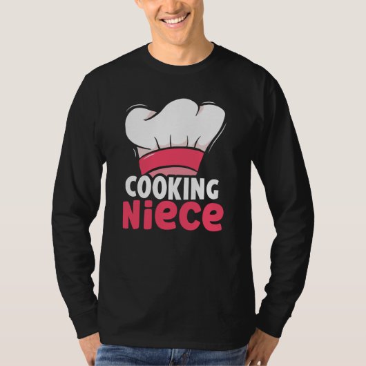 Kochen Nichte Kochen Hobby Kocht T-Shirt (Vorderseite)