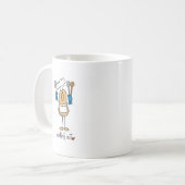 Kochen, Nuss und Geschenke Kaffeetasse (Vorderseite Links)