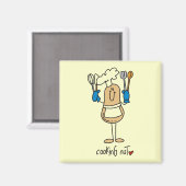 Kochen, Nuss und Geschenke Magnet (Vorderseite/Rückseite)