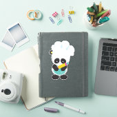 Kochen Panda, Backpanda, Schürze, Rolling Button Aufkleber (iPad Hülle)