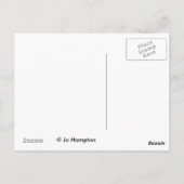 Kochen Postkarte (Rückseite)