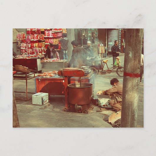 Kochen Postkarte (Vorderseite)