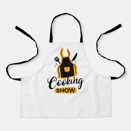 Kochen Schürze Freude anzeigen (Vorderseite)