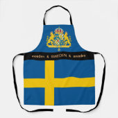 Kochen Schweden und Schwedische Koch Küche Schürze (Vorderseite)