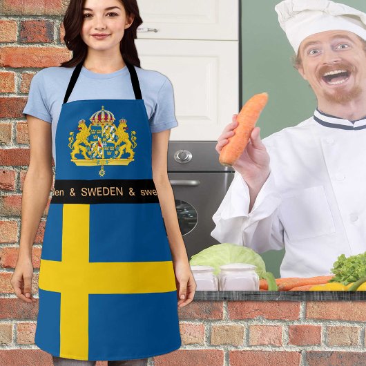 Kochen Schweden und Schwedische Koch Küche Schürze