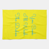 Kochen Sie, ich wasche die Geschirr Küchentuch (Horizontal)