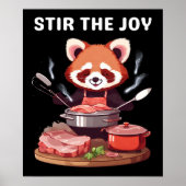 Kochen stir die Freude Poster (Vorne)