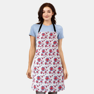 Kochen UK & British Flag Union Jack Köche Küche Schürze