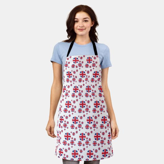 Kochen UK & British Flag Union Jack Köche Küche Schürze (Getragen)