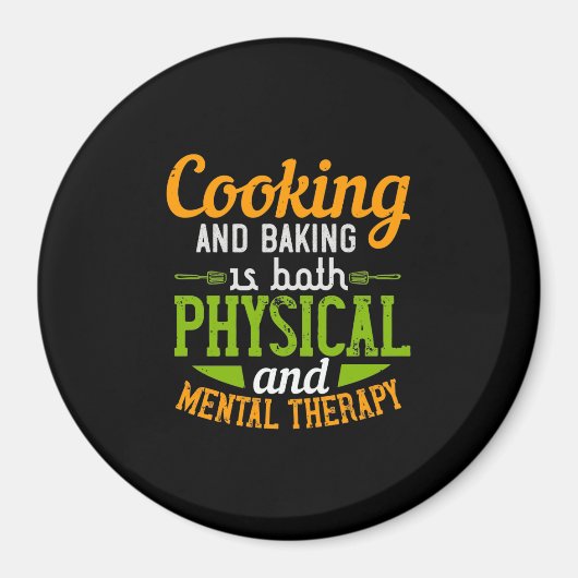 Kochen und Backen ist sowohl physisch als auch psy Magnet (Vorne)
