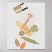Kochen und Kitchen Theme Poster (Vorne)