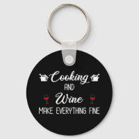 Kochen und Wein machen alles gut