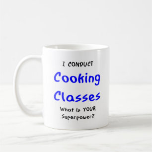 Kochen unterrichten kaffeetasse