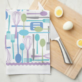Kochen Utensitis Küchentuch in Coolen Farben (Viertel Falte)