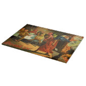 Kochen von Halloween-Hexe Schneidebrett (Ecke)