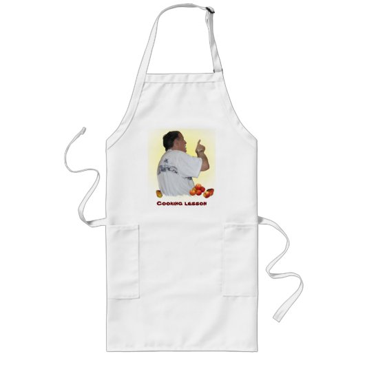 Kochen von Lektion Lange Schürze (Vorne)