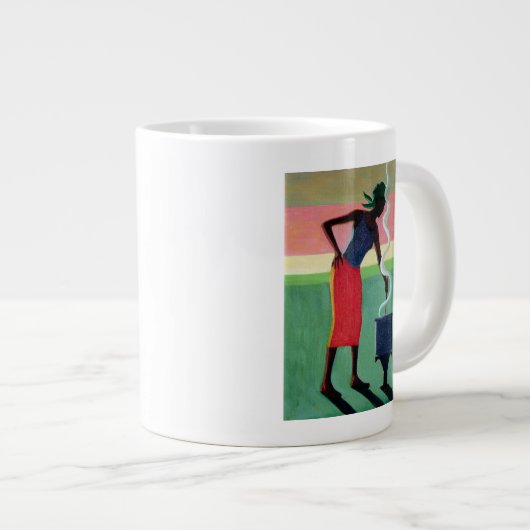 Kochen von Reis 2001 Jumbo-Tasse (Vorderseite Rechts)