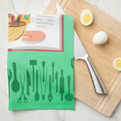 Kochen wir Kinder Geschirrtuch (Viertel Falte)