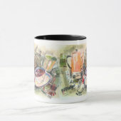 "Kochend heiß" Kaffeetasse (Zentrum)