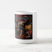 Kochend heißes Amerika! Kaffeetasse (Mittel)