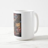 Kochend heißes Amerika! Kaffeetasse (VorderseiteRechts)