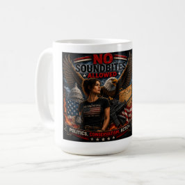 Kochend heißes Amerika! Kaffeetasse
