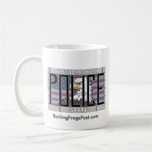 Kochende Frosch-Posten-"Freiheits-" Tasse