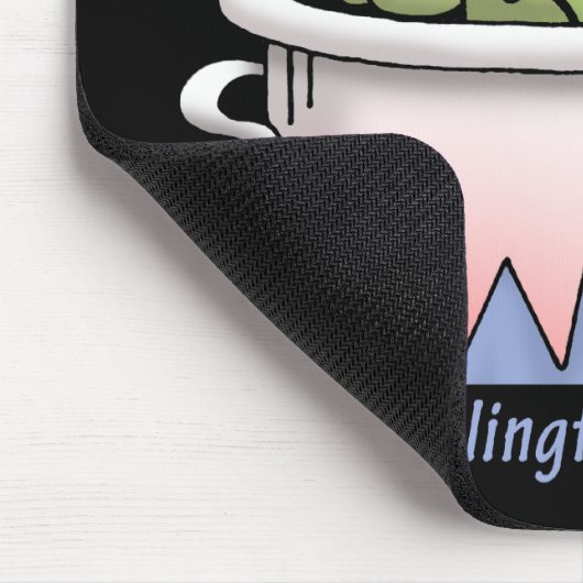 Kochende Frosch-Posten © Mausunterlage Mousepad (Ecke)