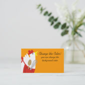 Kochende Geräte der kundenspezifischen Visitenkarte (Stehend Vorderseite)