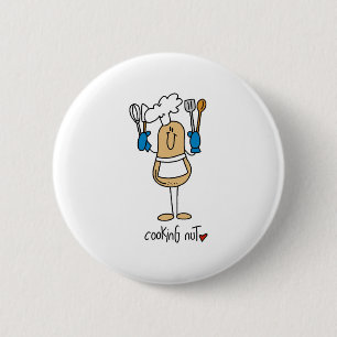 Kochende Nuss Button