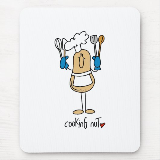 Kochende Nuss Mousepad (Vorne)
